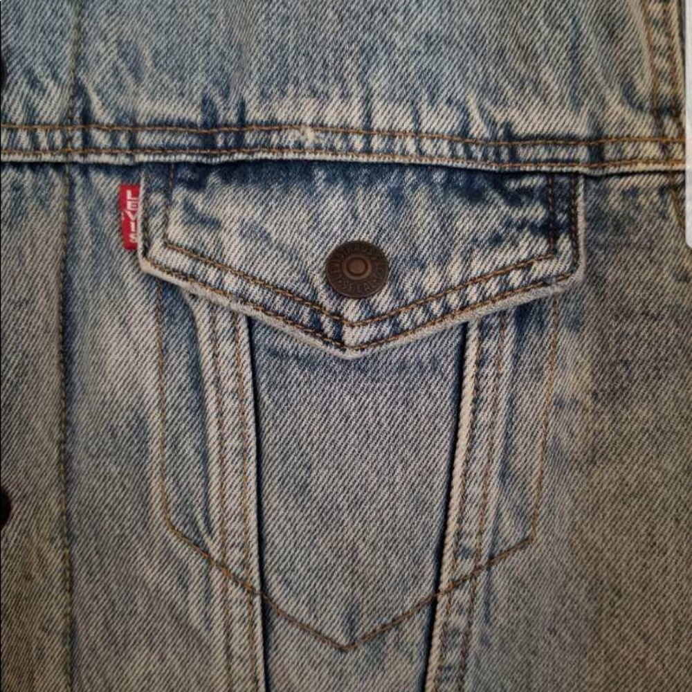 Levi premium Sherpa Jean jacket ✨✨✨✨✨✨ - Picture 3 of 5